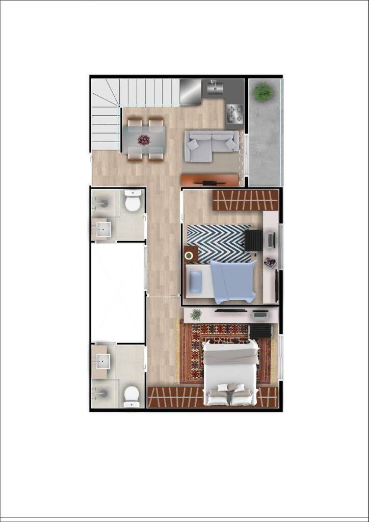 Casa à venda com 2 quartos, 60m² - Foto 9